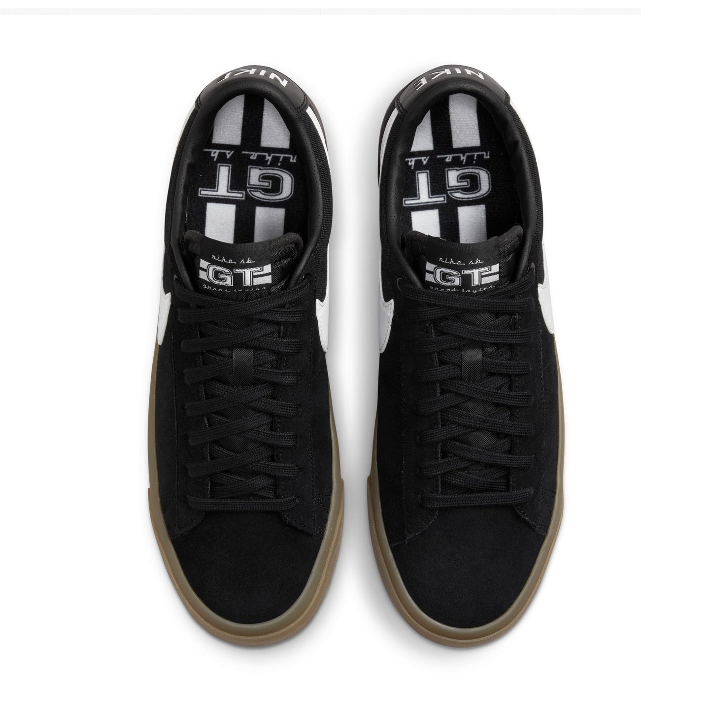 Zoom Blazer Low GT, Black/Gum