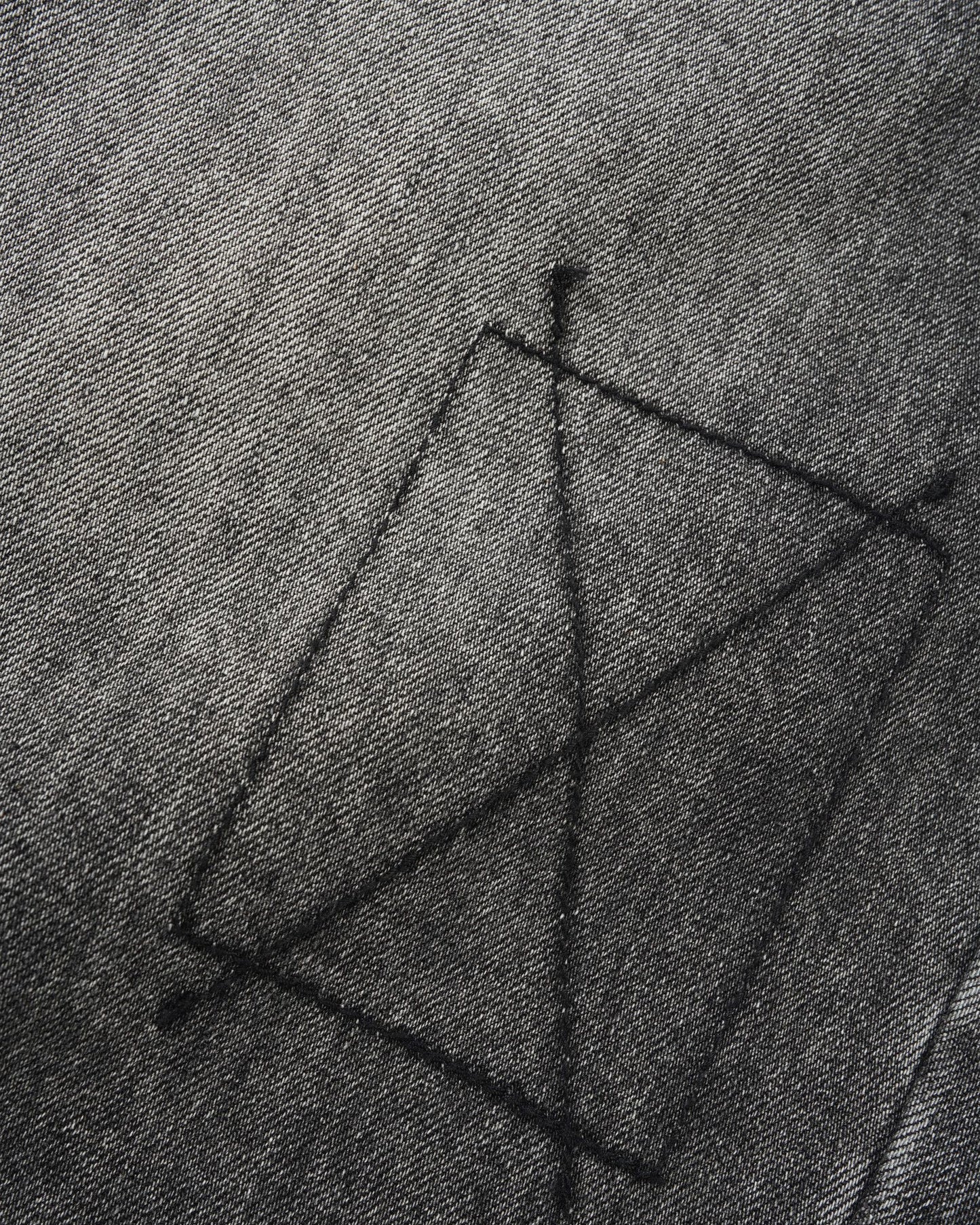 Stitch Denim Jeans, Distressed Grey