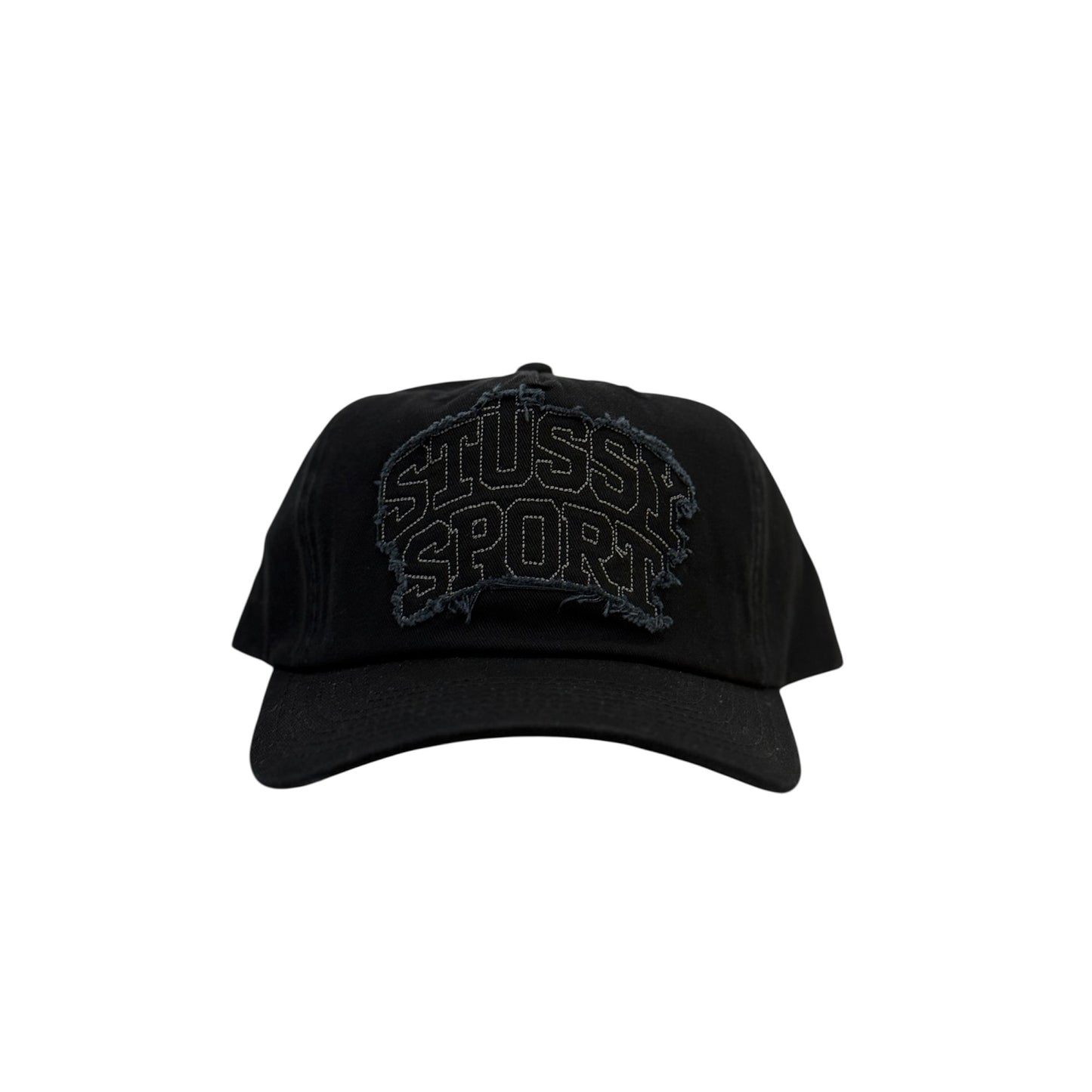 MD Sport Patch Applique Cap, Black
