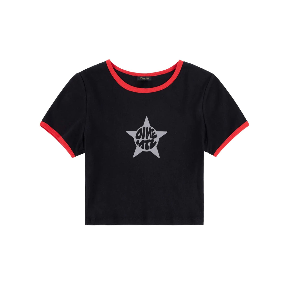 Star Baby Tee, Black