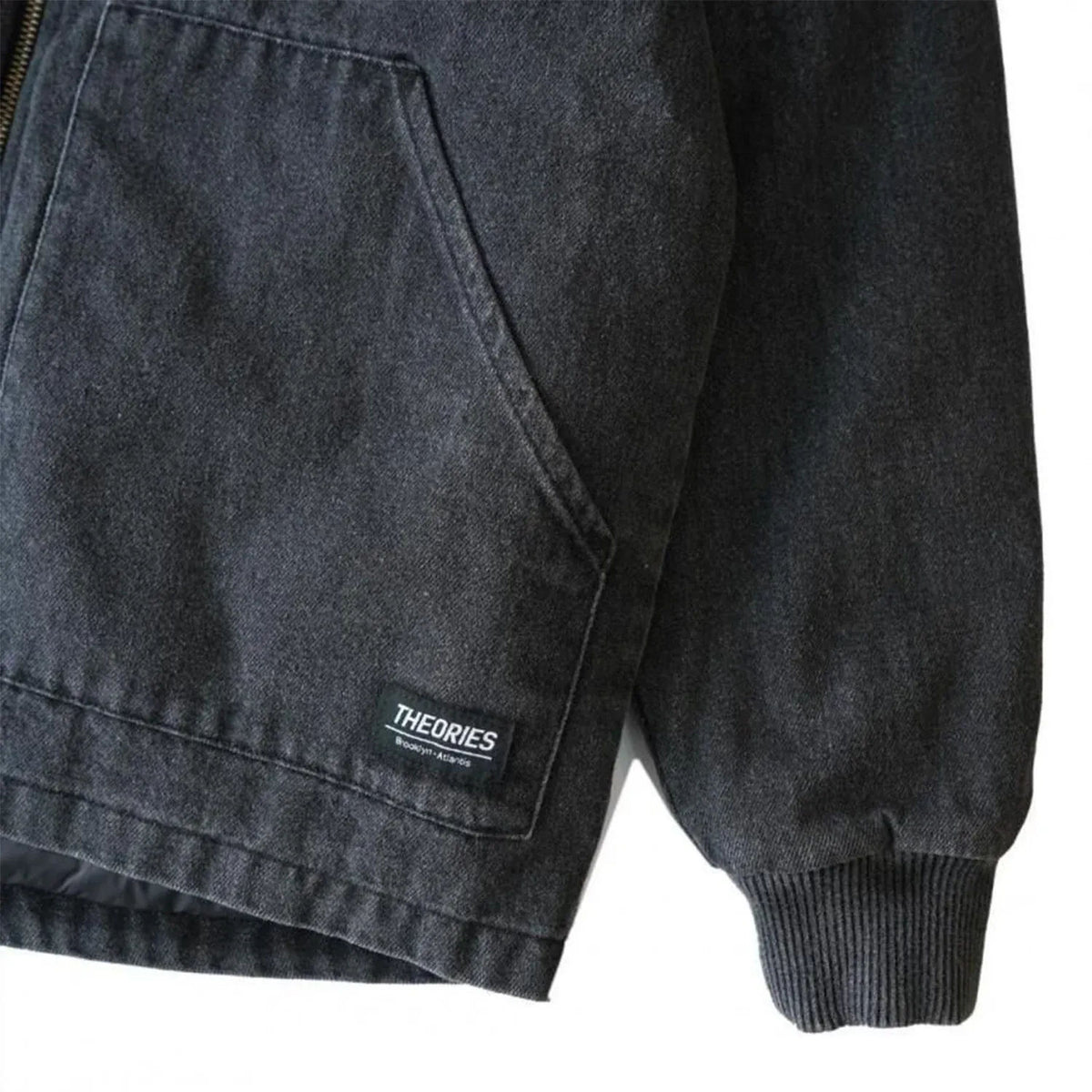 Dakota Jacket, Washed Black Denim