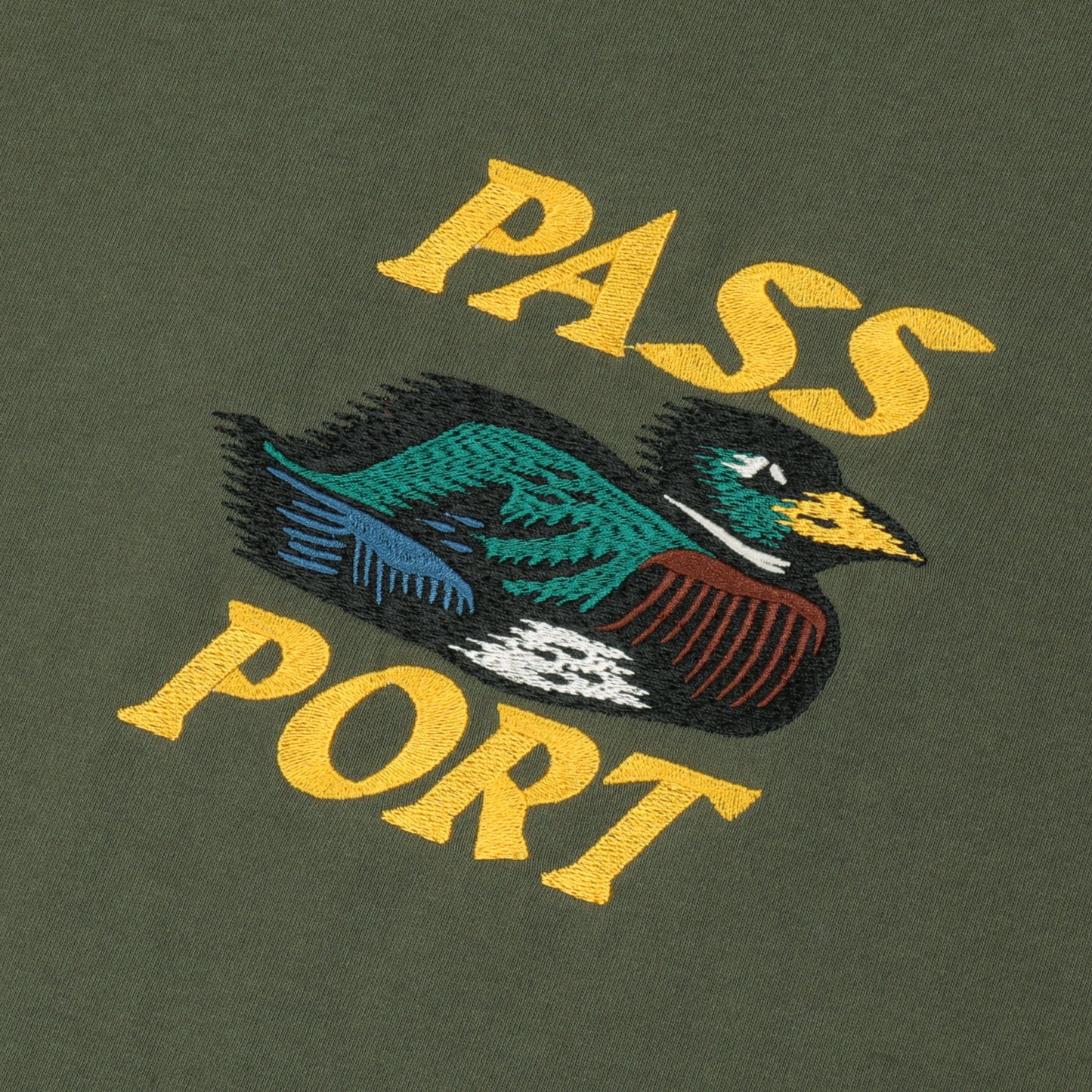 Fast Duck Tee, Olive