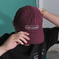 Boomerang Hat, Burgundy