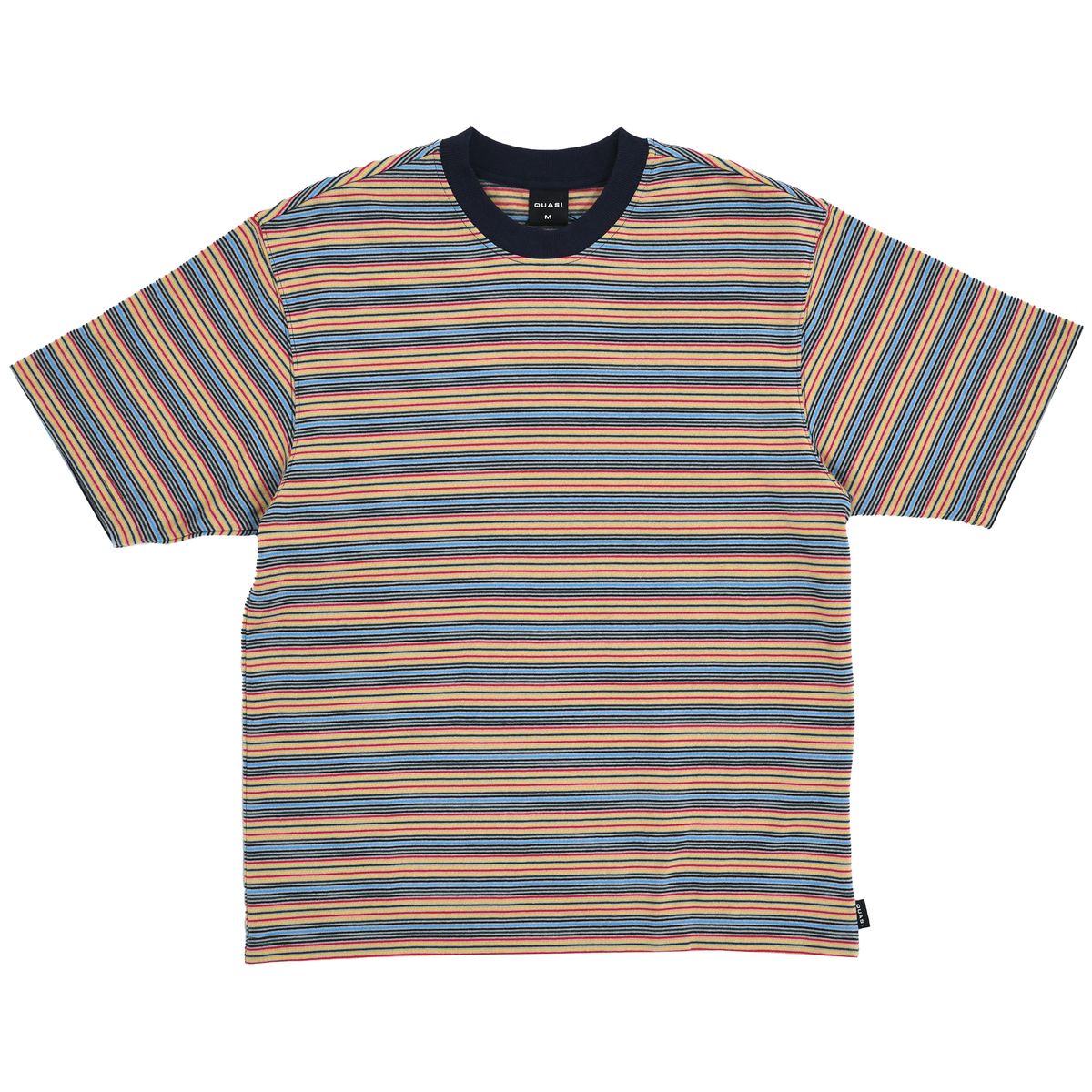 Bert Striped Tee, Navy