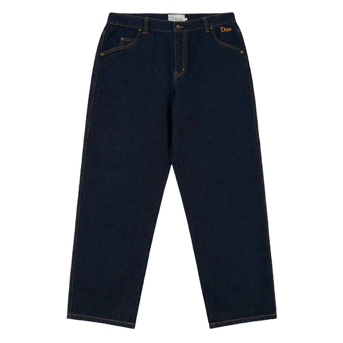 Relaxed Denim Pants, Indigo