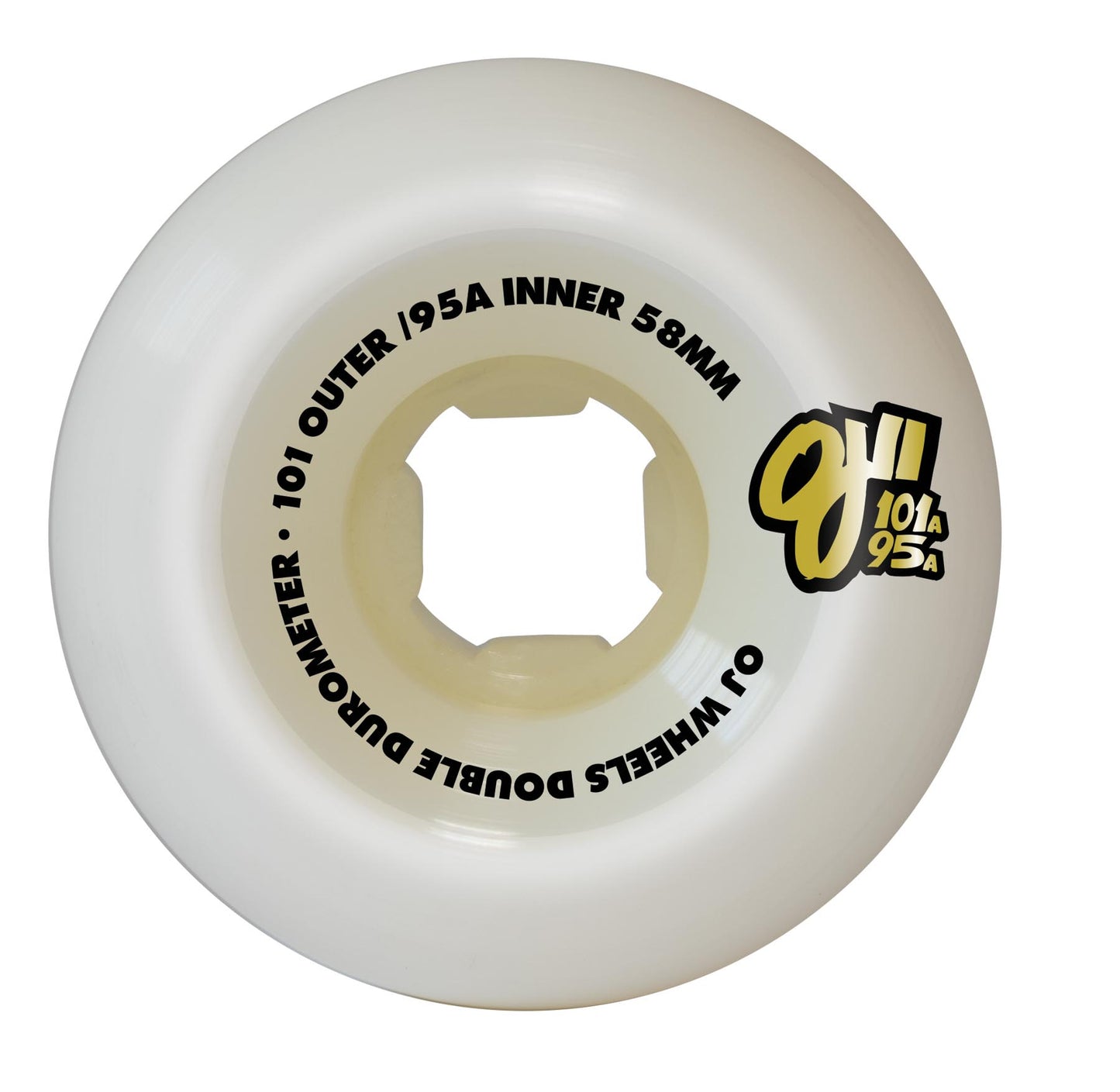 Double Duro Wheels, 58mm