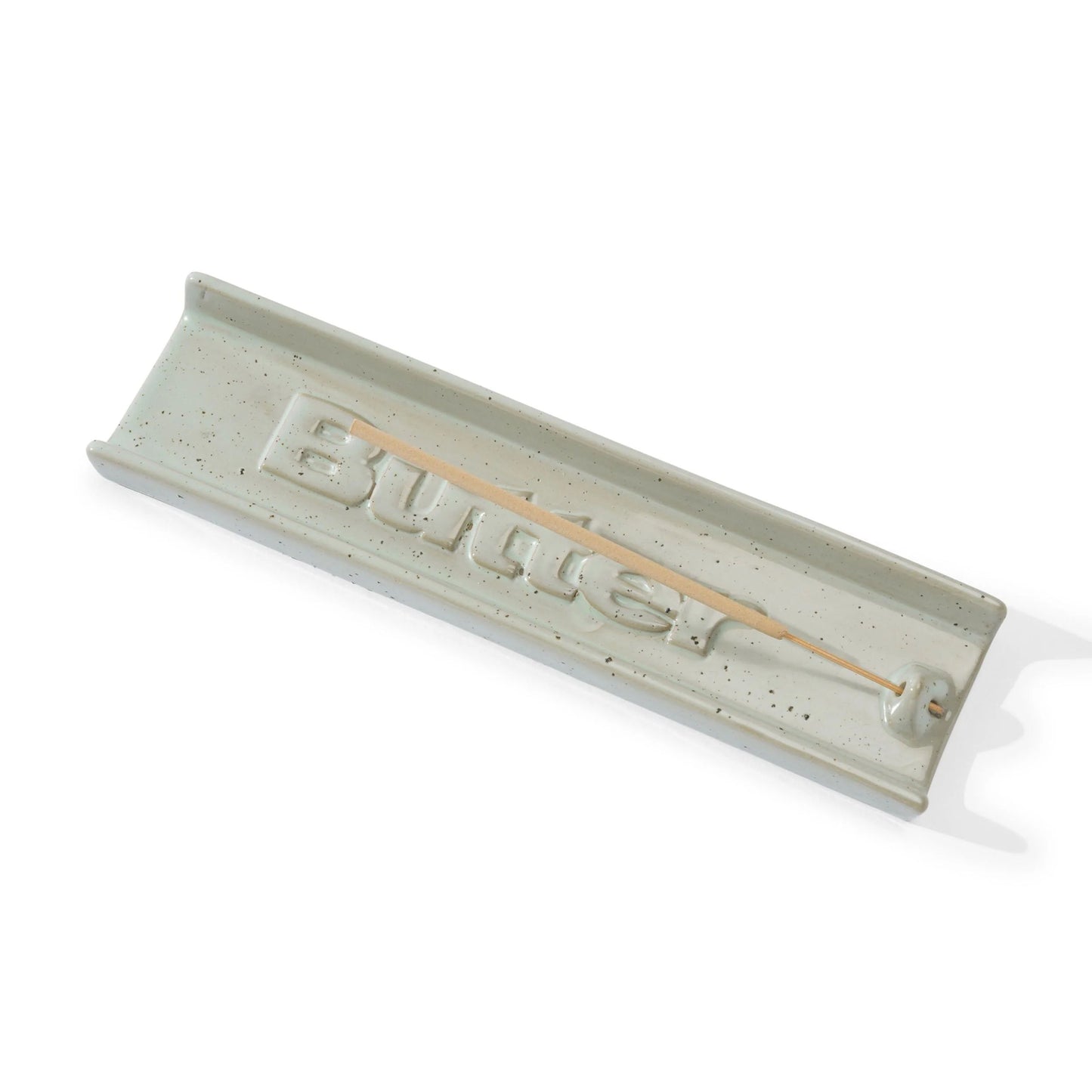 Ceramic Incense Holder, Green