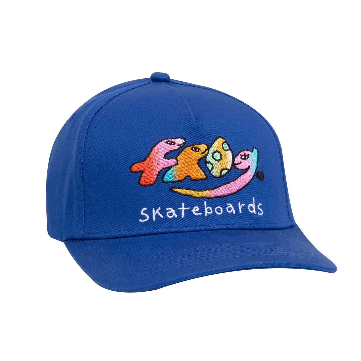 Dino Logo Hat, Blue