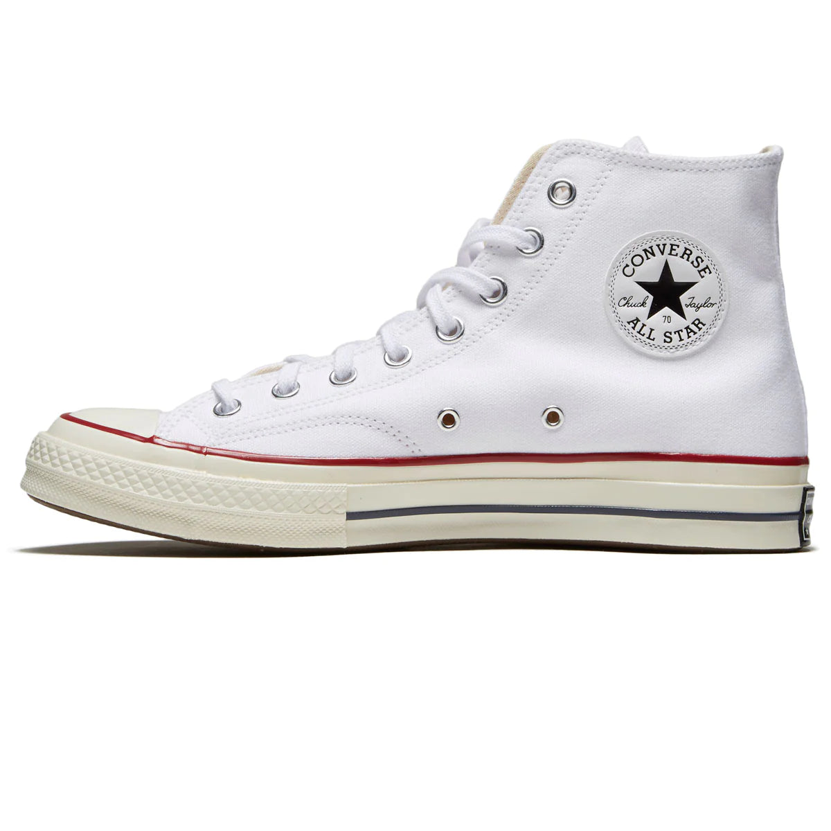 Chuck 70 Hi, White/Egret