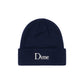 Class Wool Fold Beanie, Indigo