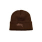 Stock Cuff Beanie, Pale Brown