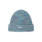 Fuzzy Fold Beanie, Blue Multi