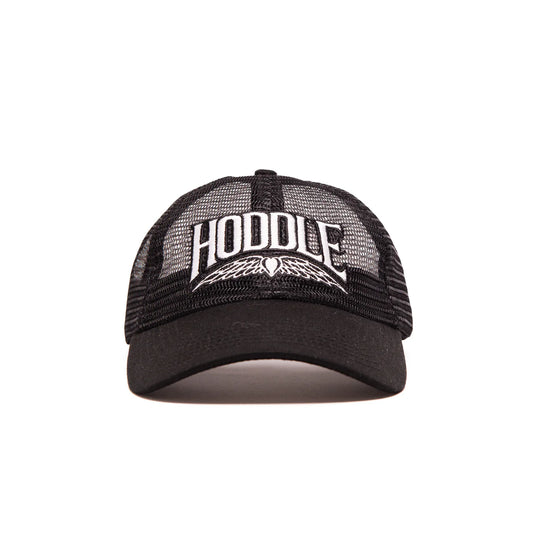 Heart Trucker Cap, Black