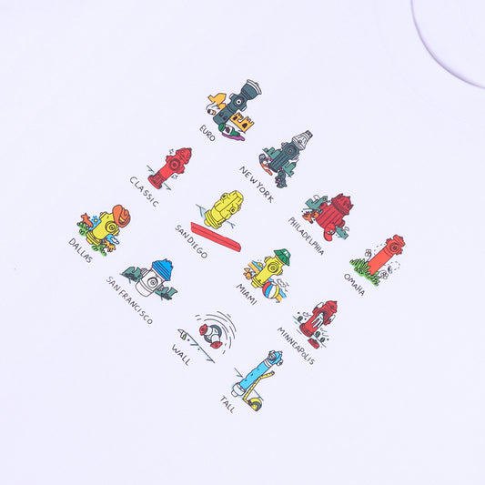 Hydrant Tee, White