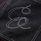 Halftime Denim Jeans, Distressed Black