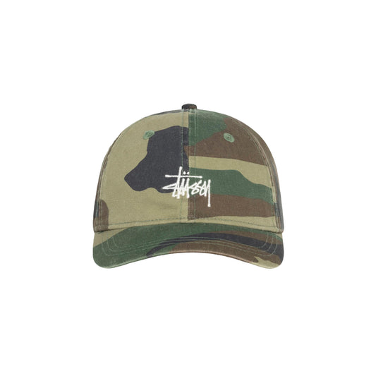 Basic Washed Cap, Woodland Camo