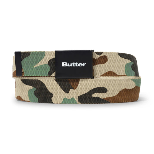 Logo Woven Belt, Desert Camo