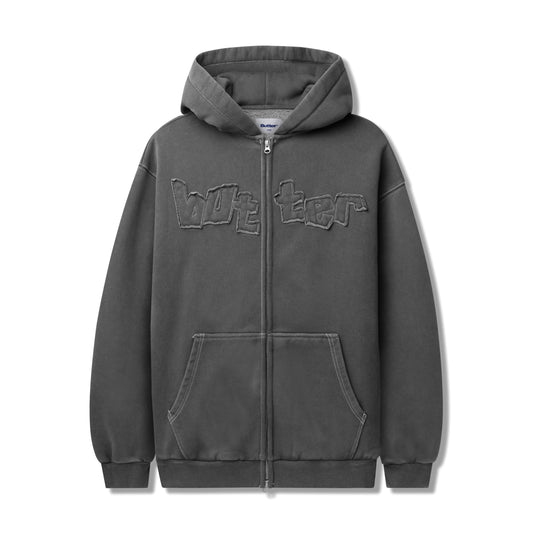 Mineral Zip-Thru Hood, Charcoal