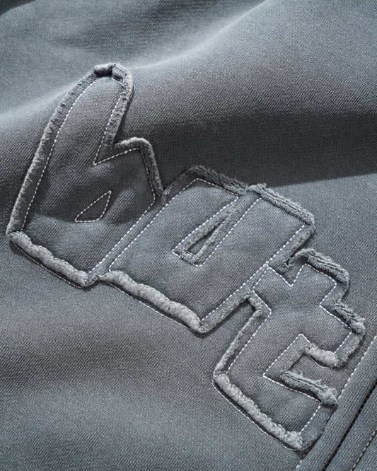 Mineral Zip-Thru Hood, Charcoal