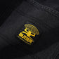 Patch Pocket Denim Pants, Faded Black