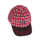 Seduction Plaid Hat, Red Plaid