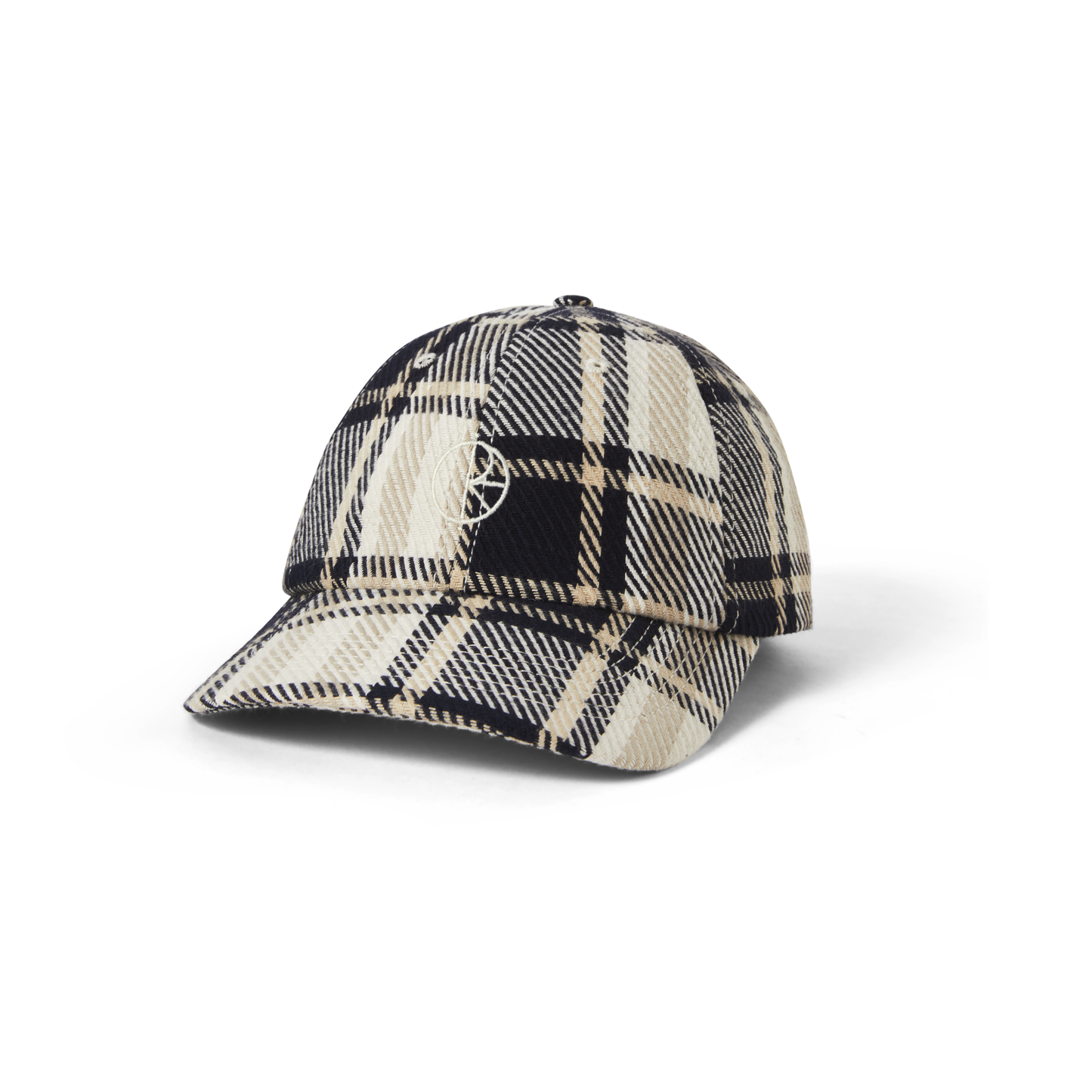 Stroke Logo Flannel Cap, Navy