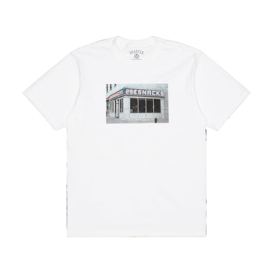 Diner Tee, White