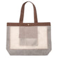 Radish Mesh Tote, Brown