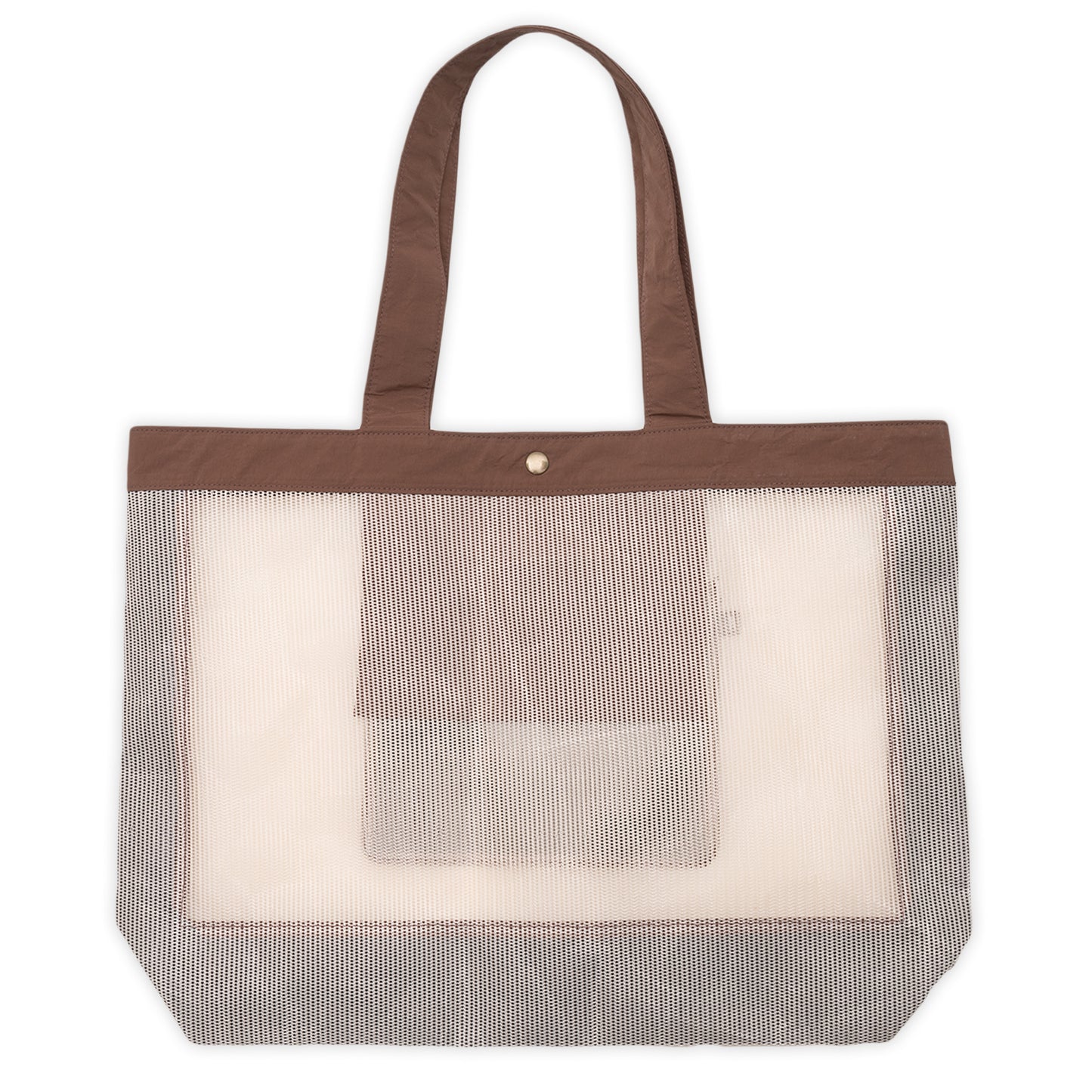 Radish Mesh Tote, Brown