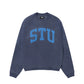 STU Applique Crew, Blue