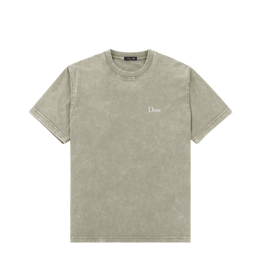 Classic Small Logo Tee, Faded Cement