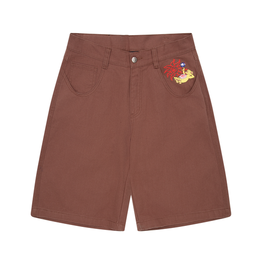 Tubes Shorts, Washed Brown