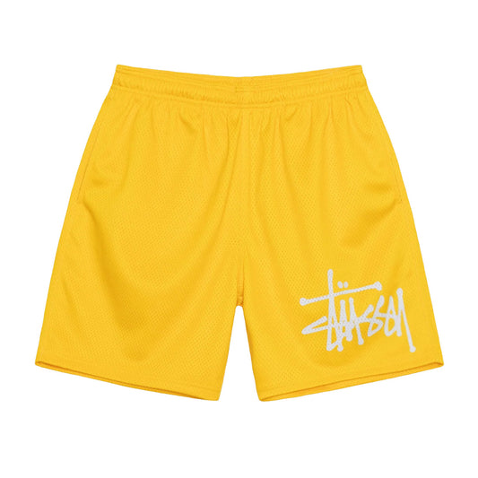 Big Basic Mesh Short, Sulphur