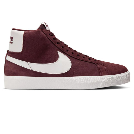 Zoom Blazer Mid, Burgundy/Summit White