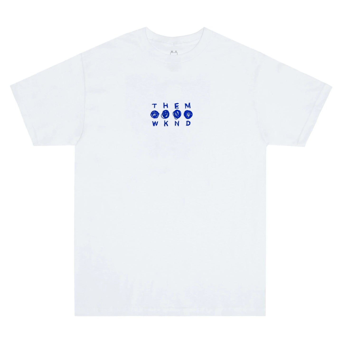 WKND X THEM Logo Tee, White