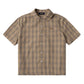 Plaid Button Up Shirt, Brown