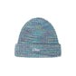Fuzzy Fold Beanie, Blue Multi
