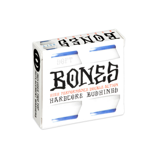 Bones Hardcore Bushings Soft, White