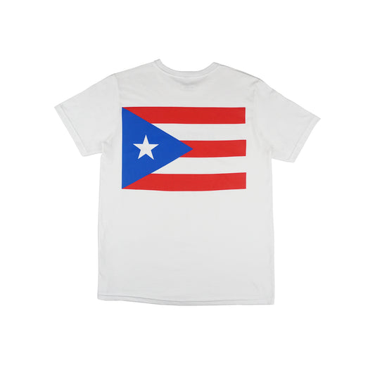 Puerto Rico Tee, White