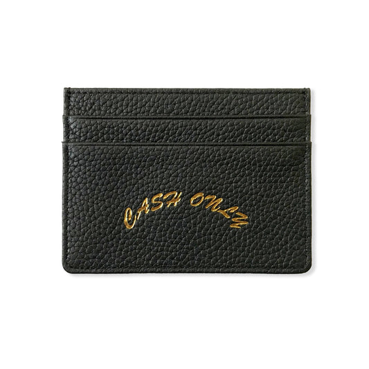 Leather Cardholder, Black