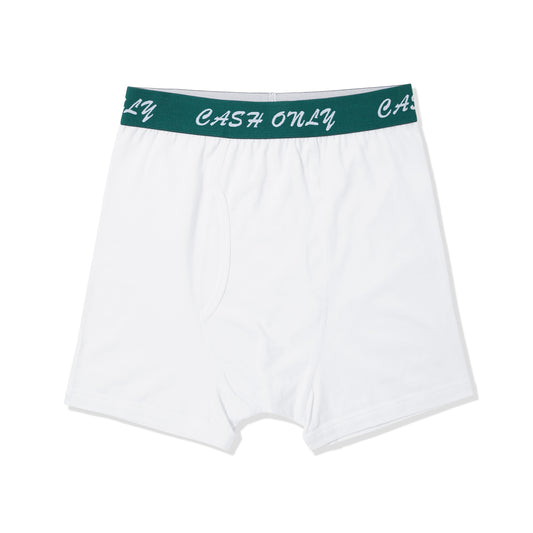 Logo Boxer Briefs, White